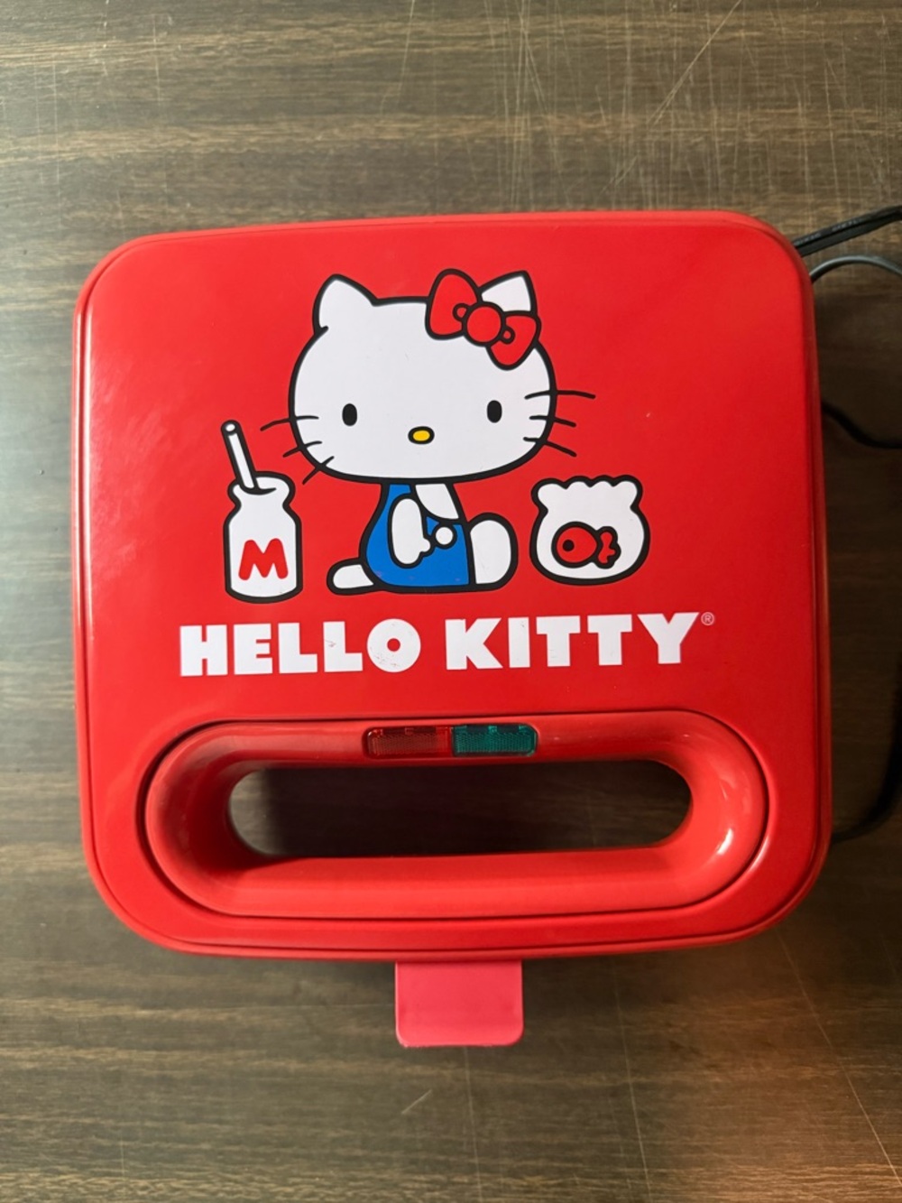 Hello Kitty Waffle Sandwich Maker Red 2022 Sanrio PP-KIT-HK1 French Toast Omelet